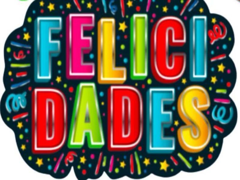 LETRERO MEGA FELICIDADES 2366 PADI BOLSA C1 PZA. E. 25