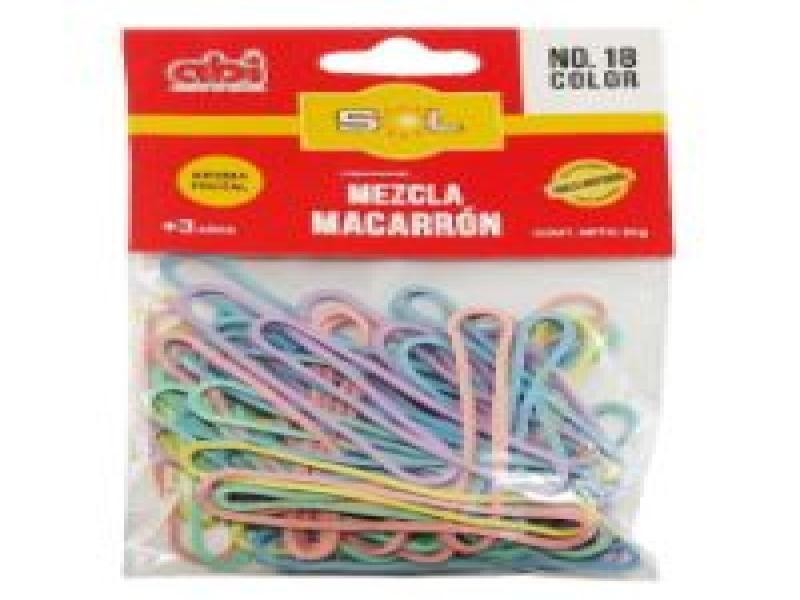 LIGAS SOL MACARRON CAROMA 18 BOLSA 30GRS C.60