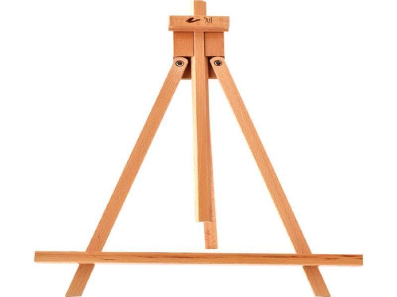 CABALLETE MADERA DE MESA ATL PORTATIL PLEGABLE 80CM. C20.