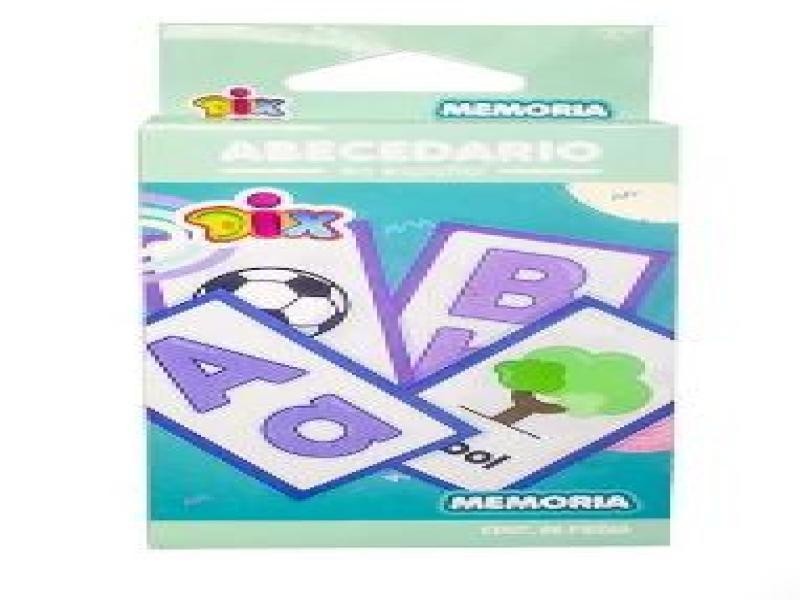 MEMORIA ABECEDARIO ESPAÑOL 60 PZ MOD. 399 E.6