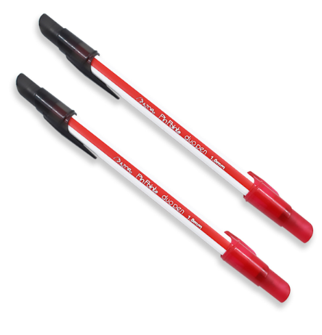 BOLIGRAFO PIN POINT DUO NEGROROJO E12C360