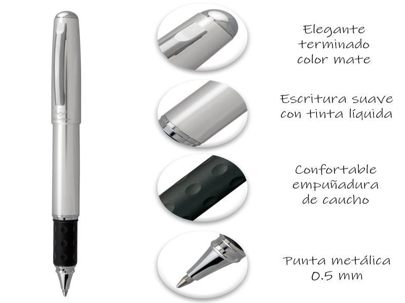 BOLIGRAFO ROLLER EXCALIBUR 0.7MM RX15MZ BARR PTA C.12