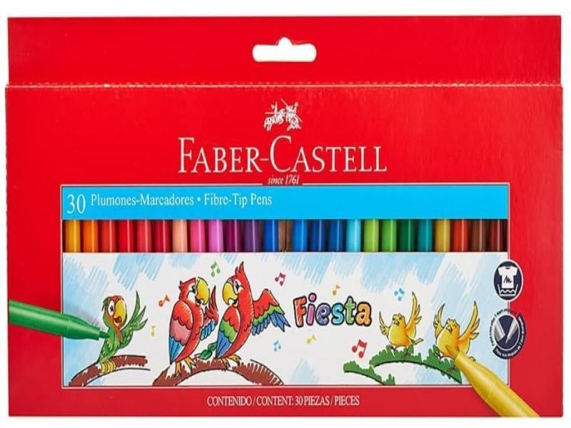 MARCADOR AGUA DELG. EST. C30 FIESTA FABER C.36