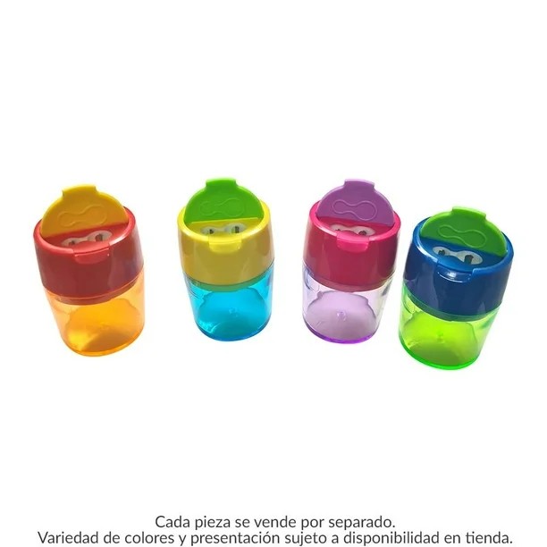 SACAPUNTAS PLAST. CDEP. DOBLE NAVE JOCAR E16 C192