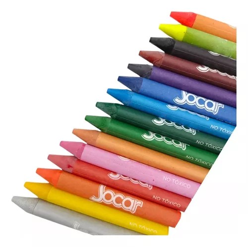 CRAYONES EST.C15 JUMBO NORMALNEONGLITTER E.12 C.72