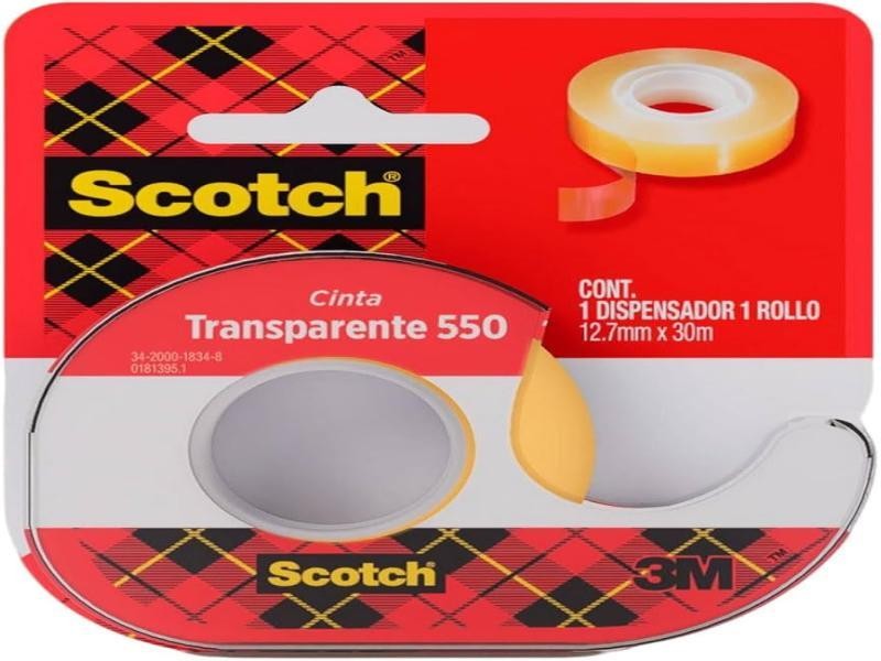 CINTA ADH. CDESP. 12X30M. SCOTCH 550 3M C.12 C.24