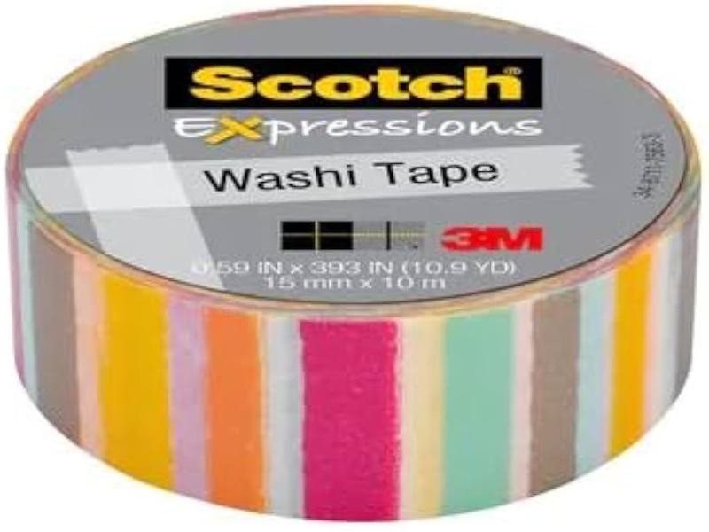 CINTA EXPRESSIONS C314 WASHI COLORES 15X10 C.24