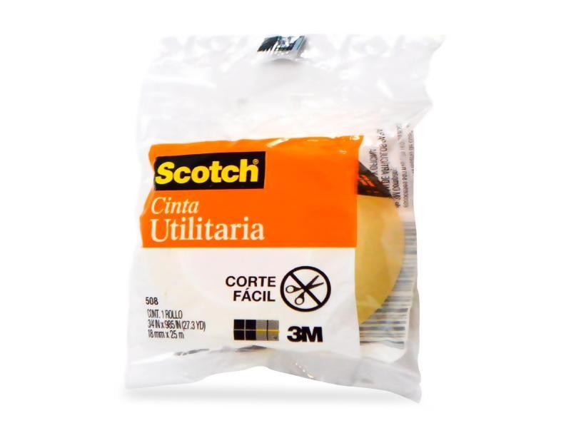 CINTA ADH. 18X33M. TRANSP. ECONOMICA SCOTCH E8 C288