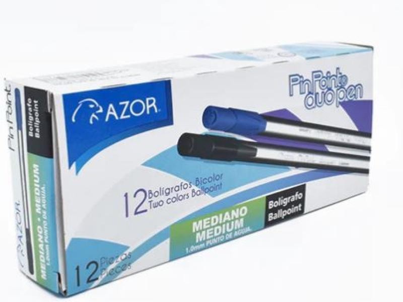 BOLIGRAFO PINPOINT DUO NEGROAZUL E12C360