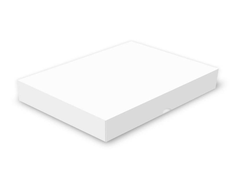 CAJA BLANCA PADI 28 34X23.5X5CM. JGO E.10