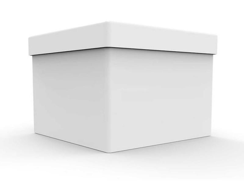 CAJA BLANCA CUBO PADI 30 30X30X30 CM. JGO E12