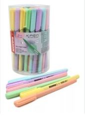 BOLIGRAFO K PEN KORES 1.0 MM BOTE C50 MIX PAST.TIN.AZUL E.6