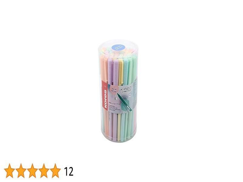 BOLIGRAFO K PEN KORES 1.0 MM BOTE C50 MIX PAST.TIN.AZUL E.6