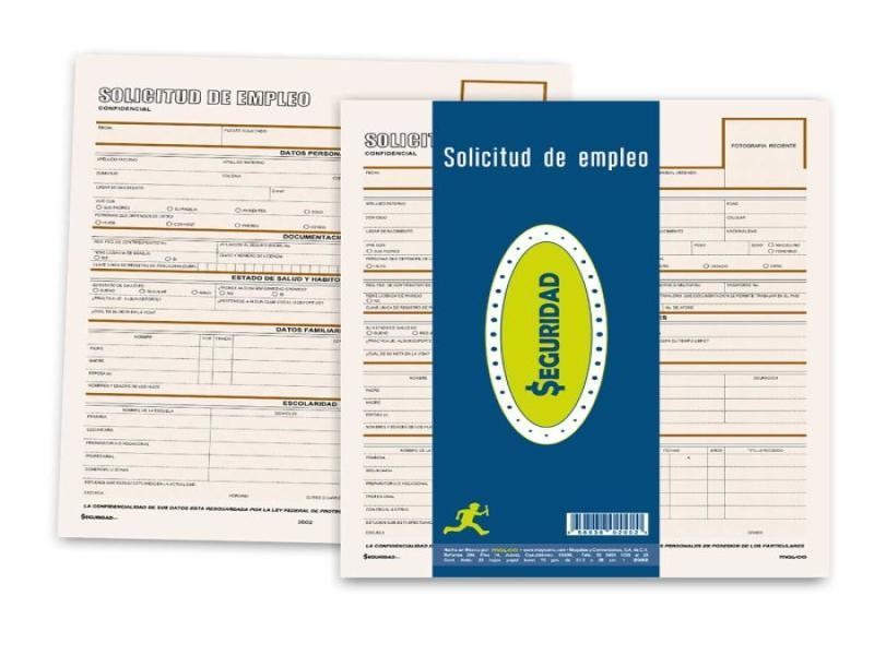 SOLICITUD EMPLEO MAYCO CTA. 25H. E.3 C.102