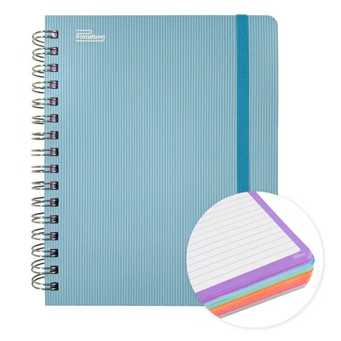 CUADERNO BOOK ARCOIRIS PASTEL PRINTAFORM RAY ESP.200H. C.6