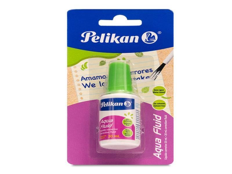 CORRECTOR BOTELLA AQUA FLUID 20 ML PELIKAN E10 C180