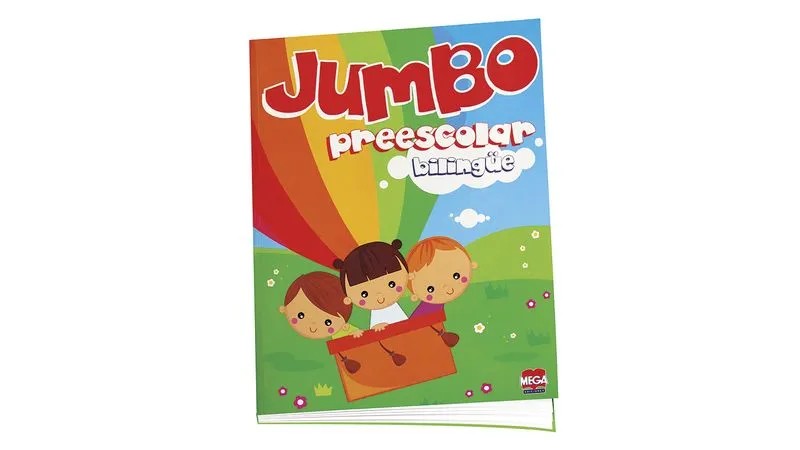 LIBRO PCOLOREAR JUMBO BILINGUE 6782 LAROUSSE C.26