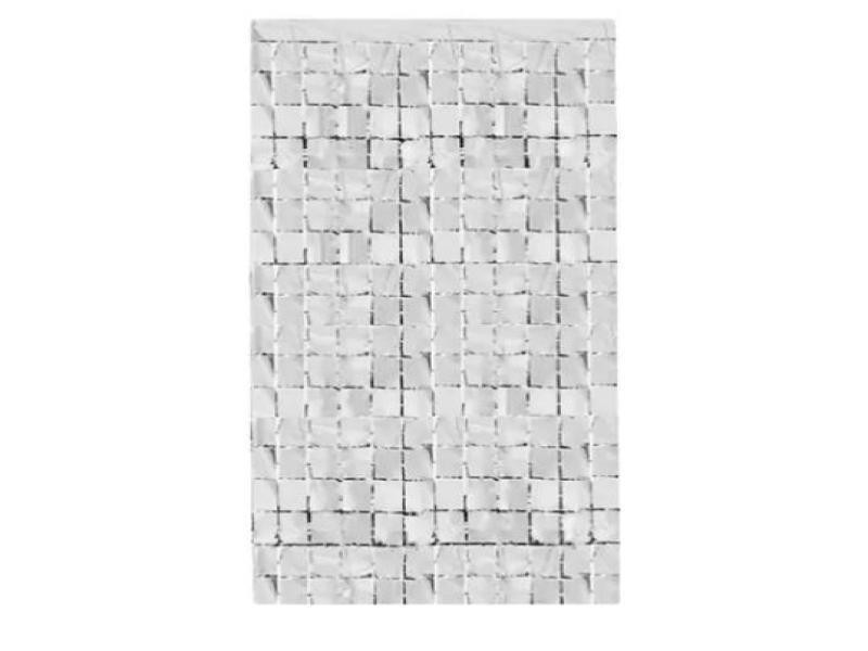 CORTINA METALICA PANEL PLATA FIESTA 91X240 E.10