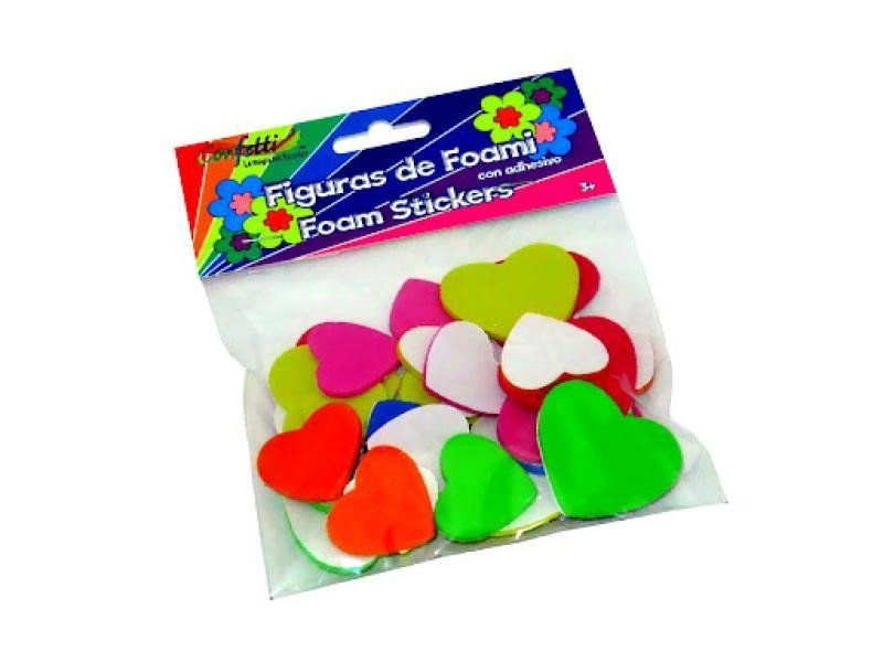 FIGURAS FOAMI CADH. CORAZONES 1021 E12 C144