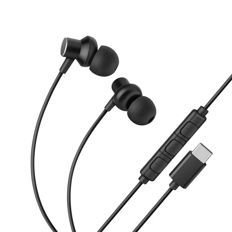 AUDIFONOS MANOS LIBRES USB TIPO C IE03CB