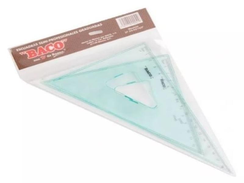 JGO. ESCUADRAS SEMIPROF. 30CM. 4560 BACO CG. SB. BL.E1