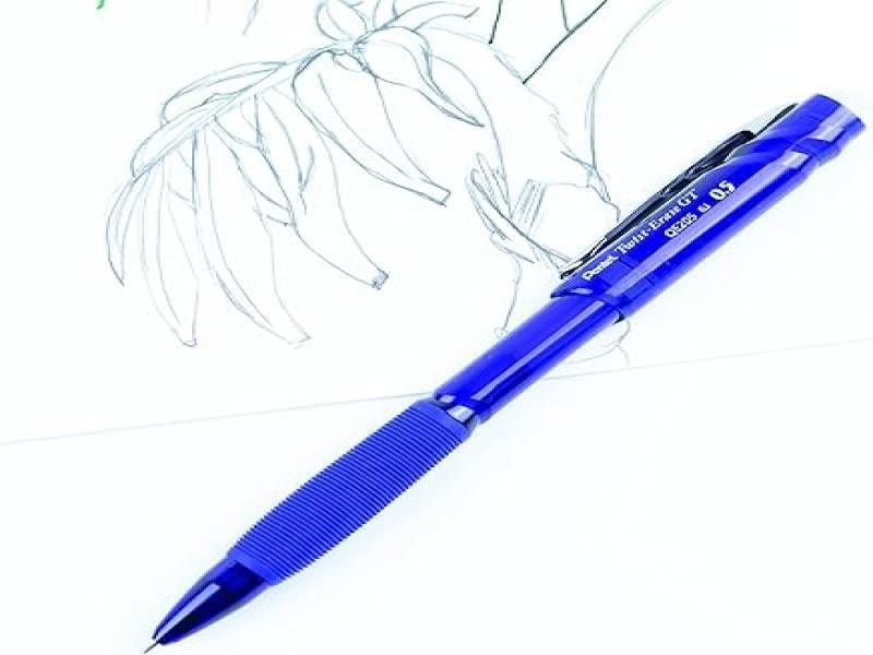 LAPICERO 0.5MM TWIST ERASE PENTEL QE205C AZUL E.12 C.576