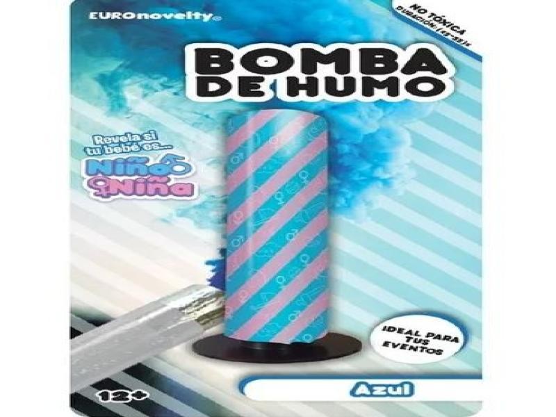 BOMBA DE HUMO BABY AZUL EURO E.6