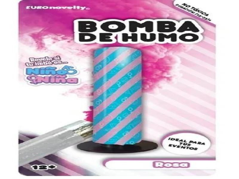 BOMBA DE HUMO BABY ROSA EURO E.6