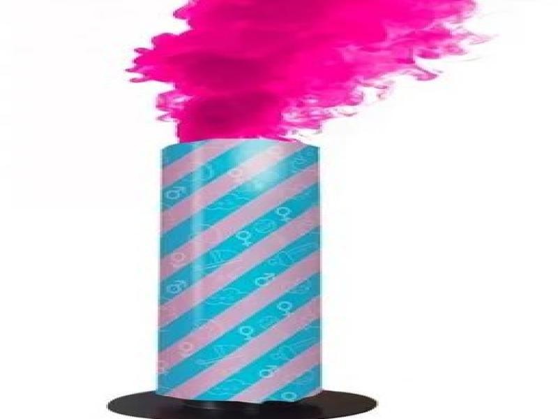 BOMBA DE HUMO BABY ROSA EURO E.6