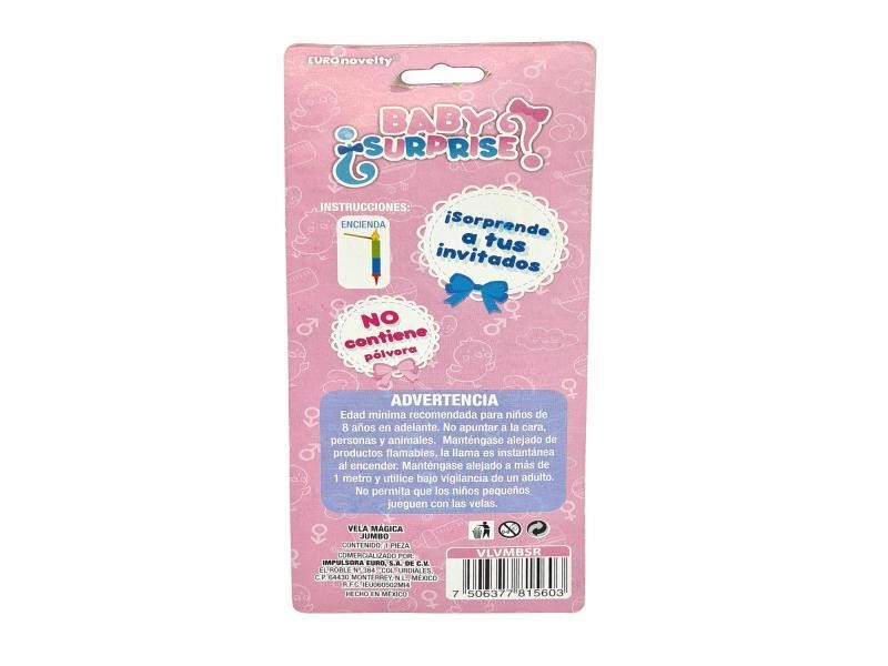 VELA MAGICA BABY SURPRISE NIÑA EURO E.6
