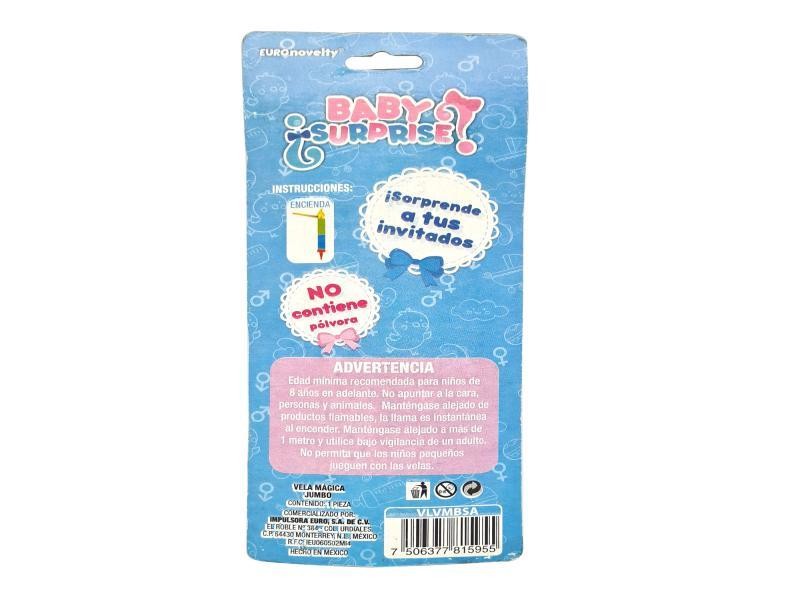 VELA MAGICA BABY SURPRISE NIÑO EURO E.6