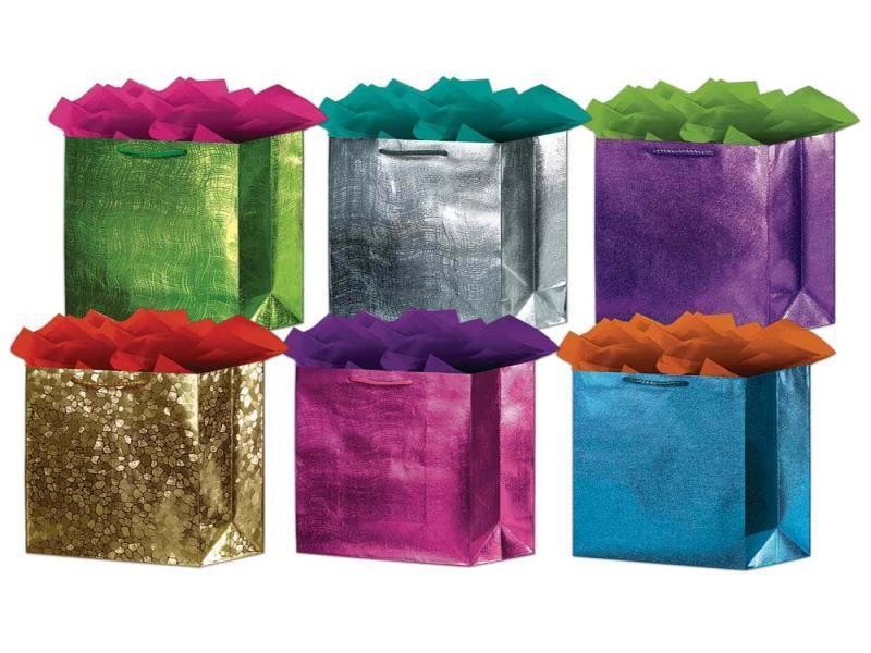 BOLSA GDE. TEXTURAS METAL PADCOLOR E.12