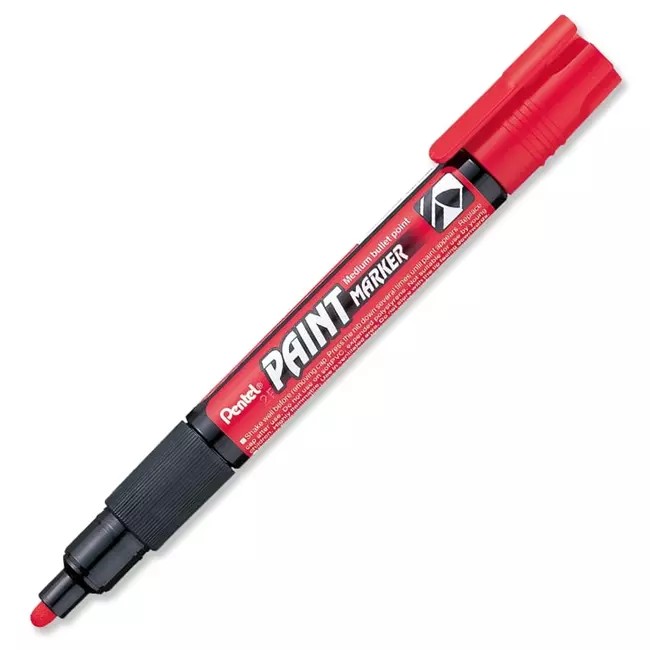 MARCADOR PERM. DELG. PAINT MMP20-BO PREDONDA.ROJO 12