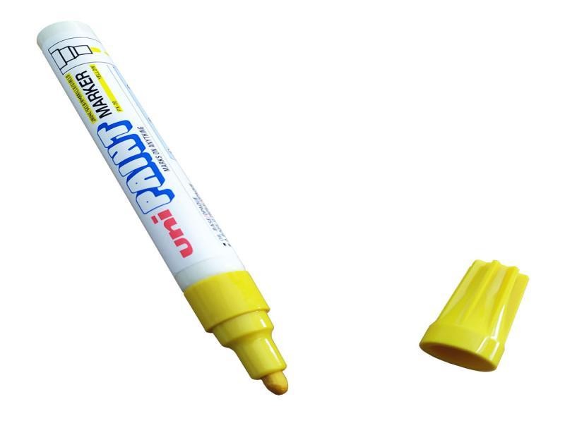 MARCADOR PERM. DELG. UNI-PAINT PX20 PRED. AMAR. E12C144