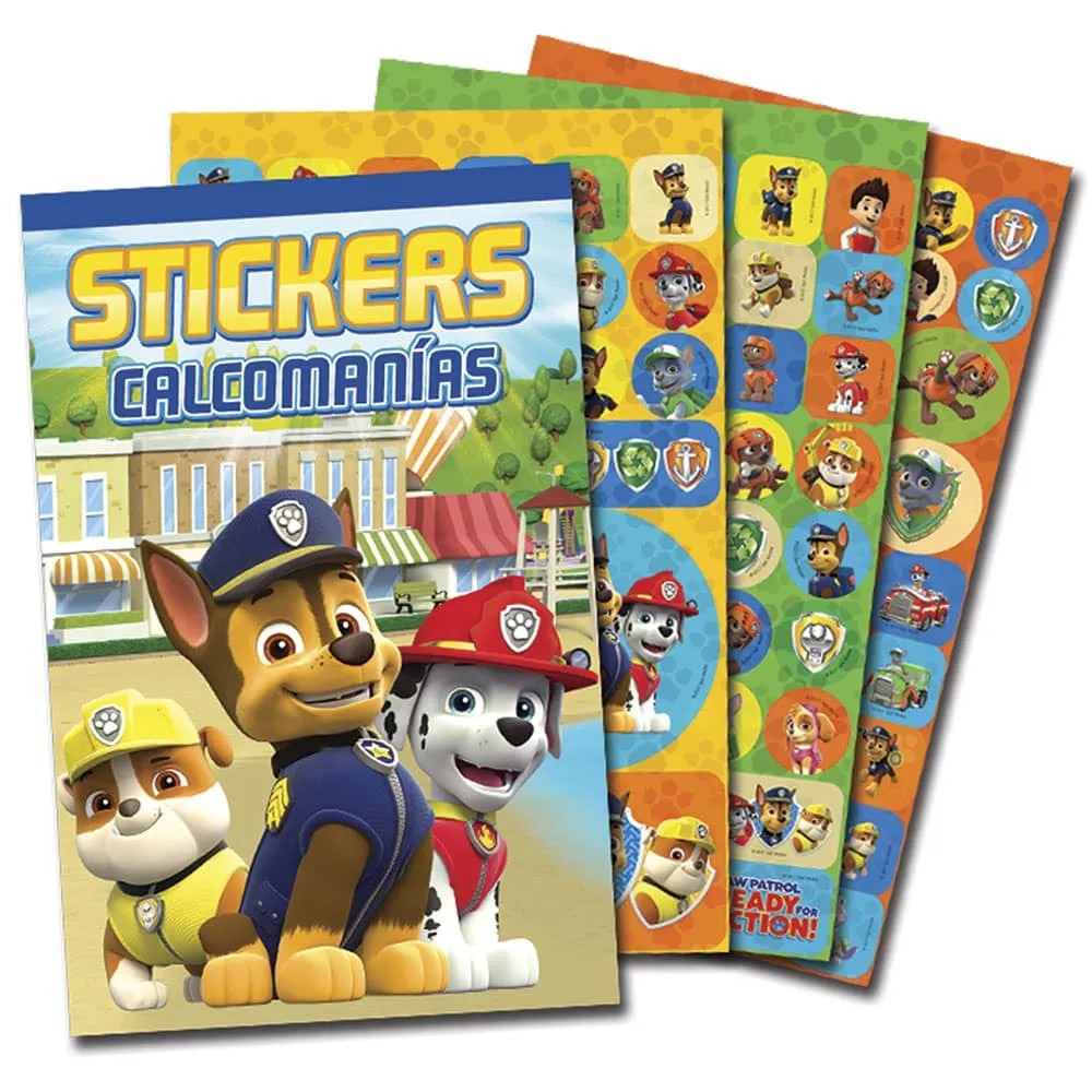 BLOCK CALCOMANIA PAW PATROL GRANM. C6H. E.12