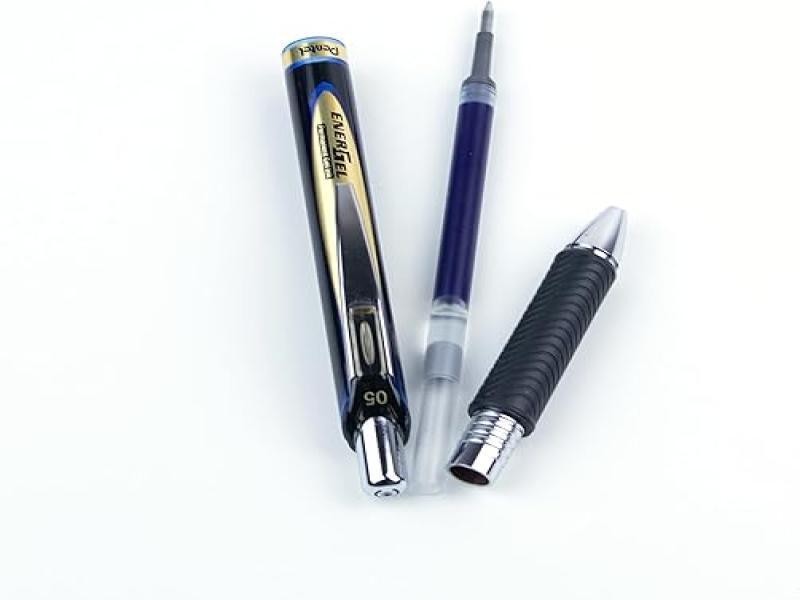 BOLIGRAFO ENERGEL BLN75LGA CLENA PENT 0.5MMRT NGO 10 400