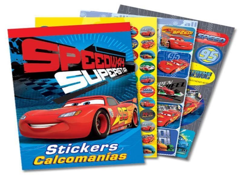 CALCOMANIA ESC. CARS GRANMARK PAQ. C10H. E.100