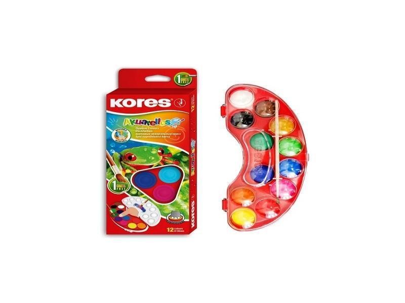 ACUARELA EST.C12PINCGODETE 30102P KORES E.12 C.72