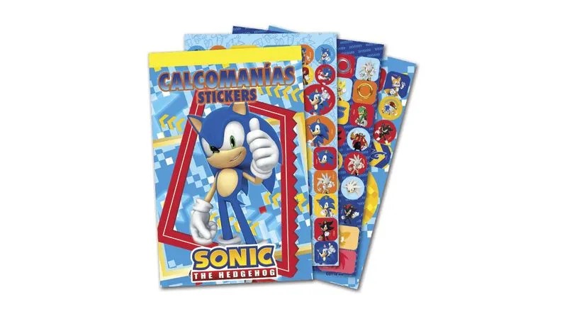 CALCOMANIA FANT. SONIC GRANMARK PAQ. C72 E.1