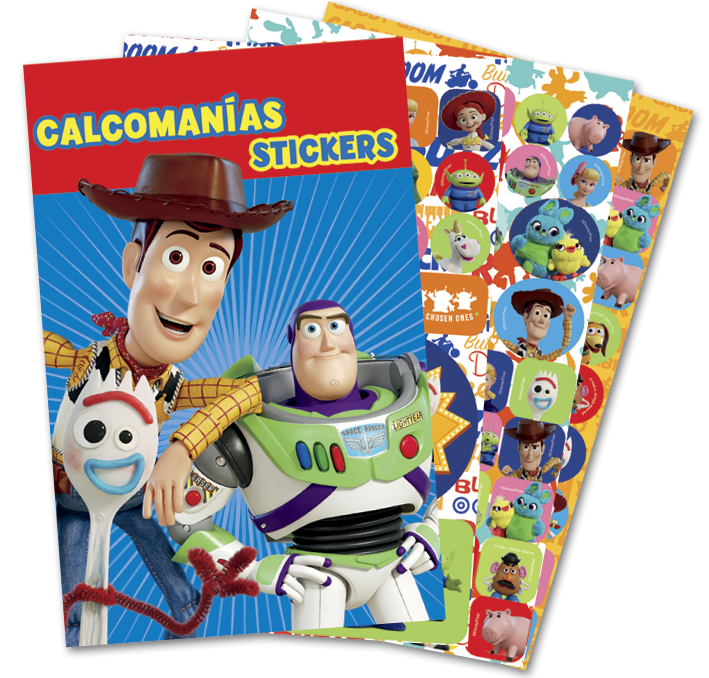 CALCOMANIA FANT. TOY STORY GRANMARK PAQ. C72 E.1