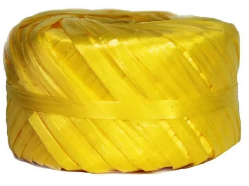 ROLLO RAFIA AMARILLO CANARIO CONFETTI 100GRS C.200