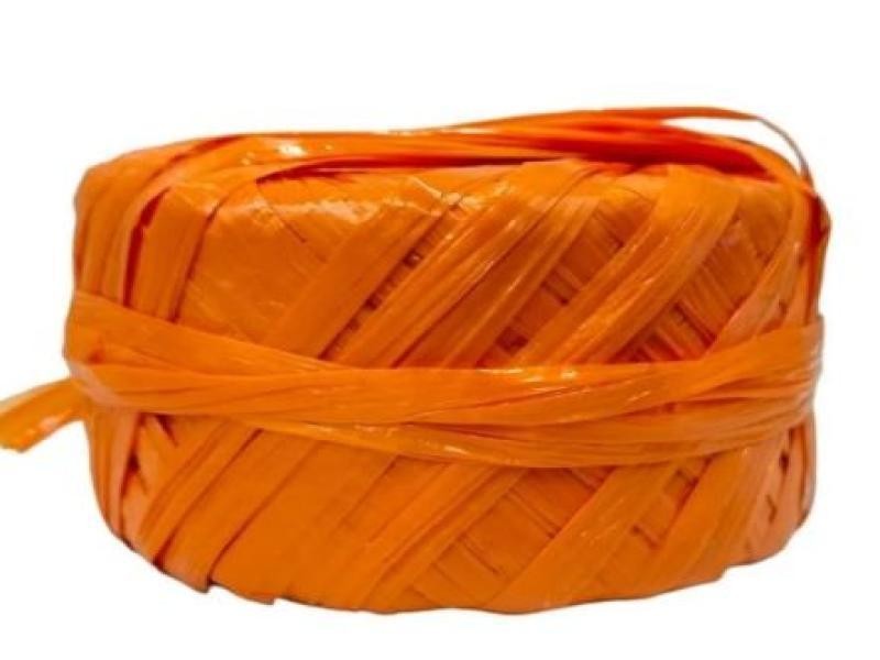 ROLLO RAFIA NARANJA CONFETTI 100GRS C.200
