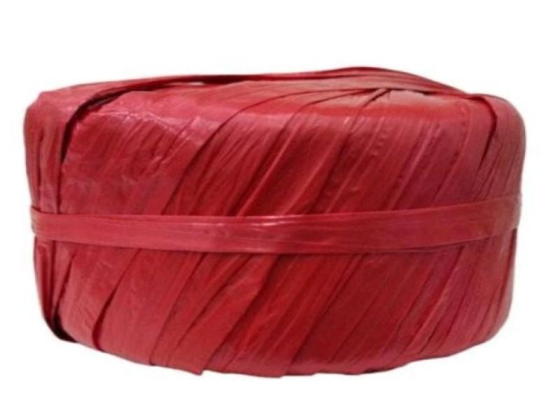ROLLO RAFIA ROJO CONFETTI 100GRS C.200