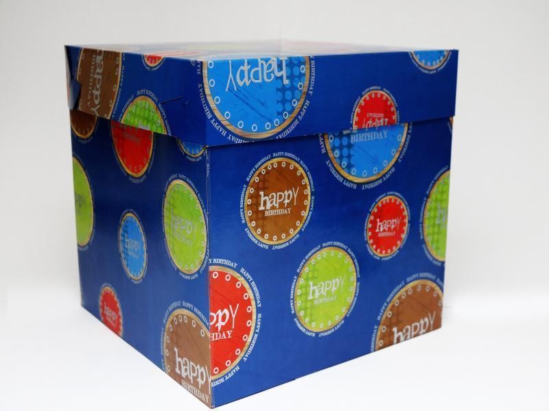 CAJA CUBO FELICIDADES SLIC. GOSTECH 4 14X14X12CM. E10