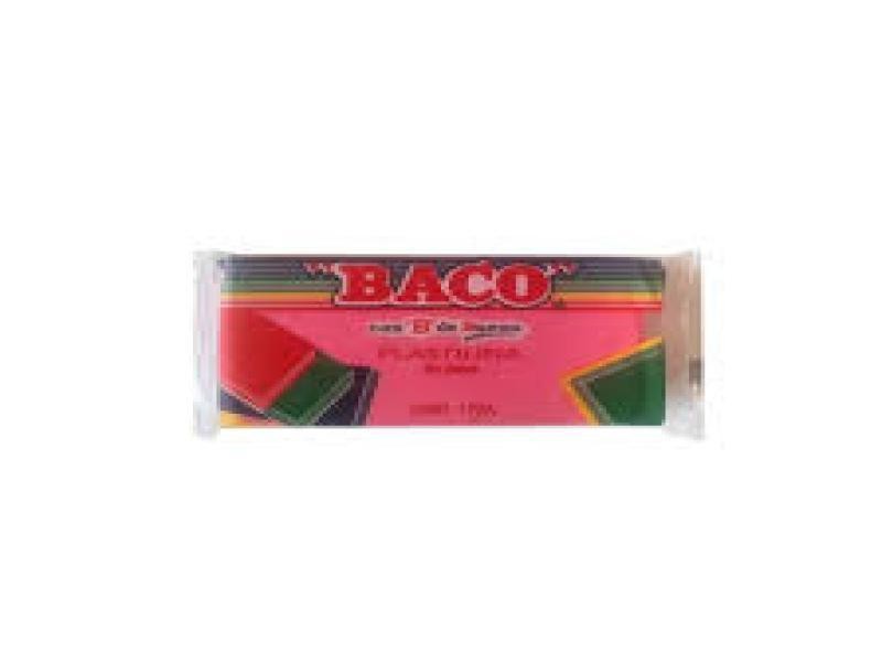 PLASTILINA BACO 180G ROSA MEXICANO C100