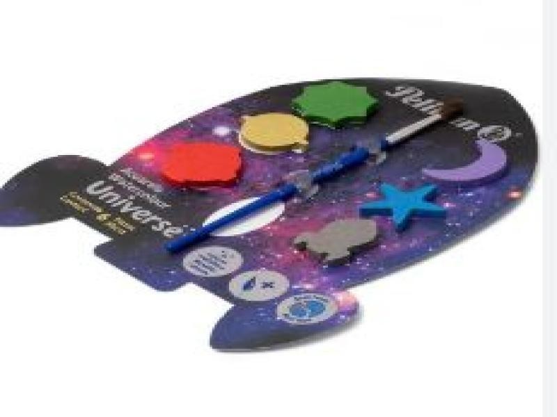ACUARELA EST.C6PINCEL UNIVERSO COL.METALICO PELIKAN C70