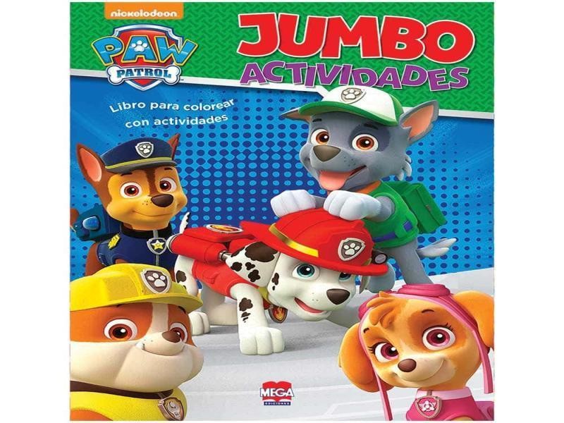 LIBRO P COLOREAR JUMBO ACTIV. PAW PATROL 5512 C.38