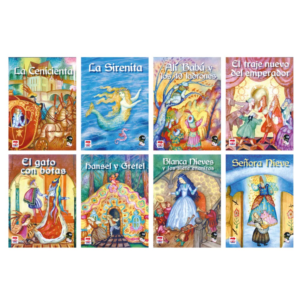 CUENTO MIS MEJORES CUENTOS MEGA 6070 8 TIT. C.512