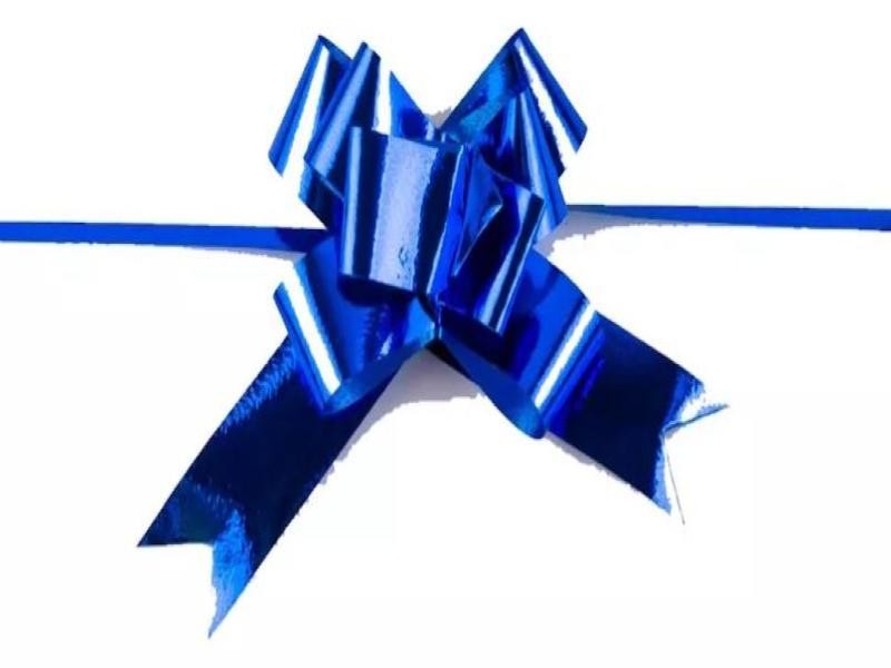 MOÑO CELOMAG. MET. LISO MED. AZUL REY JANEL CJ.C50 C20