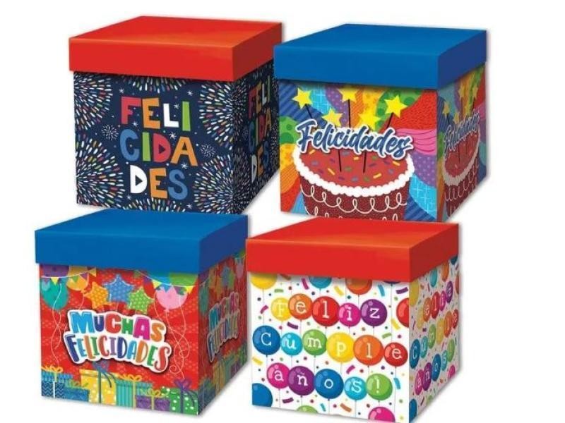 CAJA L FELICIDADES GDE. GOSTECH V. MODELOS C.10